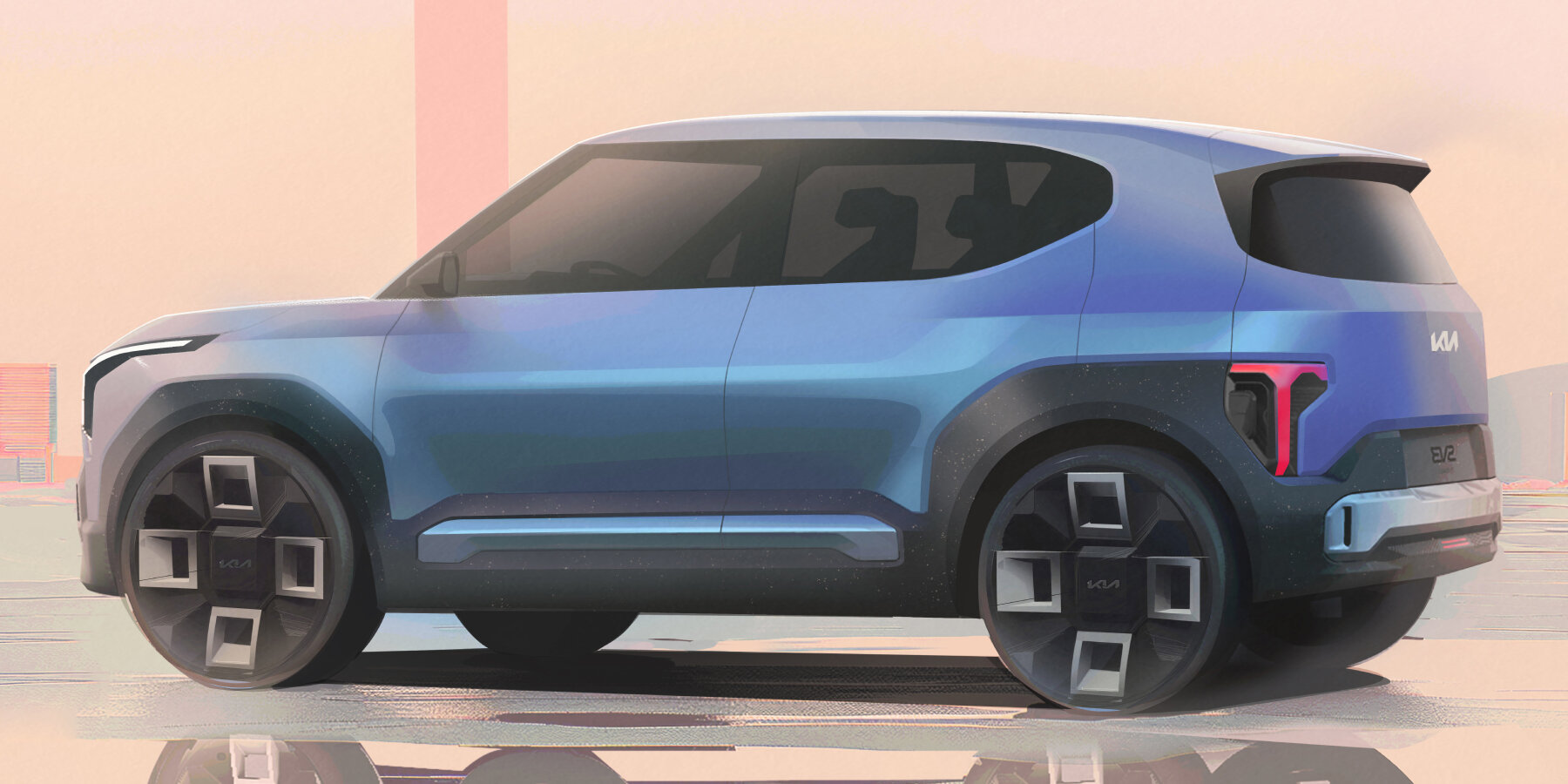 kia-hemp-mycelium-flax fibers-recycled-textiles-cabin-electric-SUV-EV2-designboom-ban2